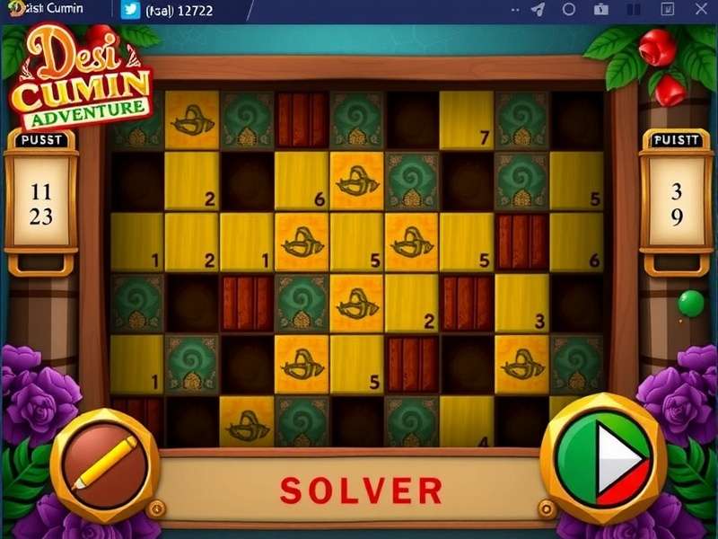 Desi Cumin Adventure Puzzle Solving