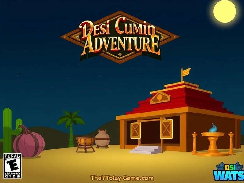 Desi Cumin Adventure Game Cover